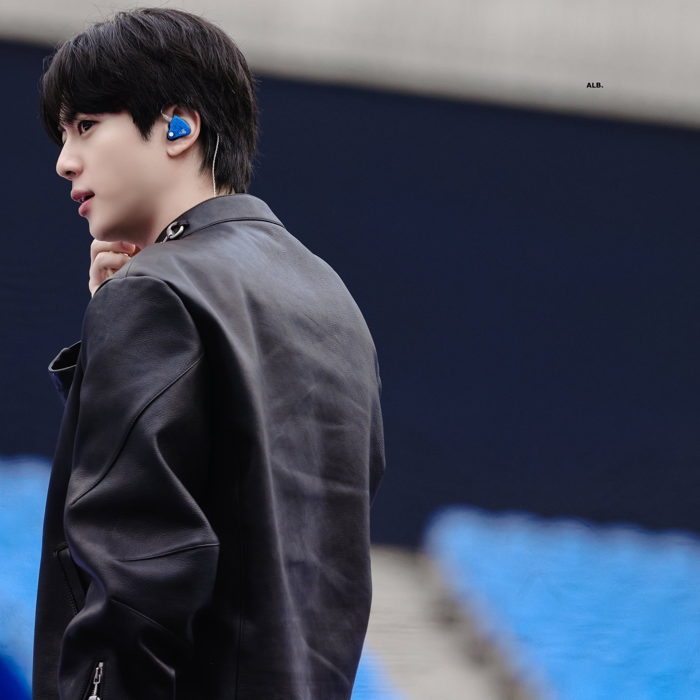 Recent activity shot of Jin (BTS)