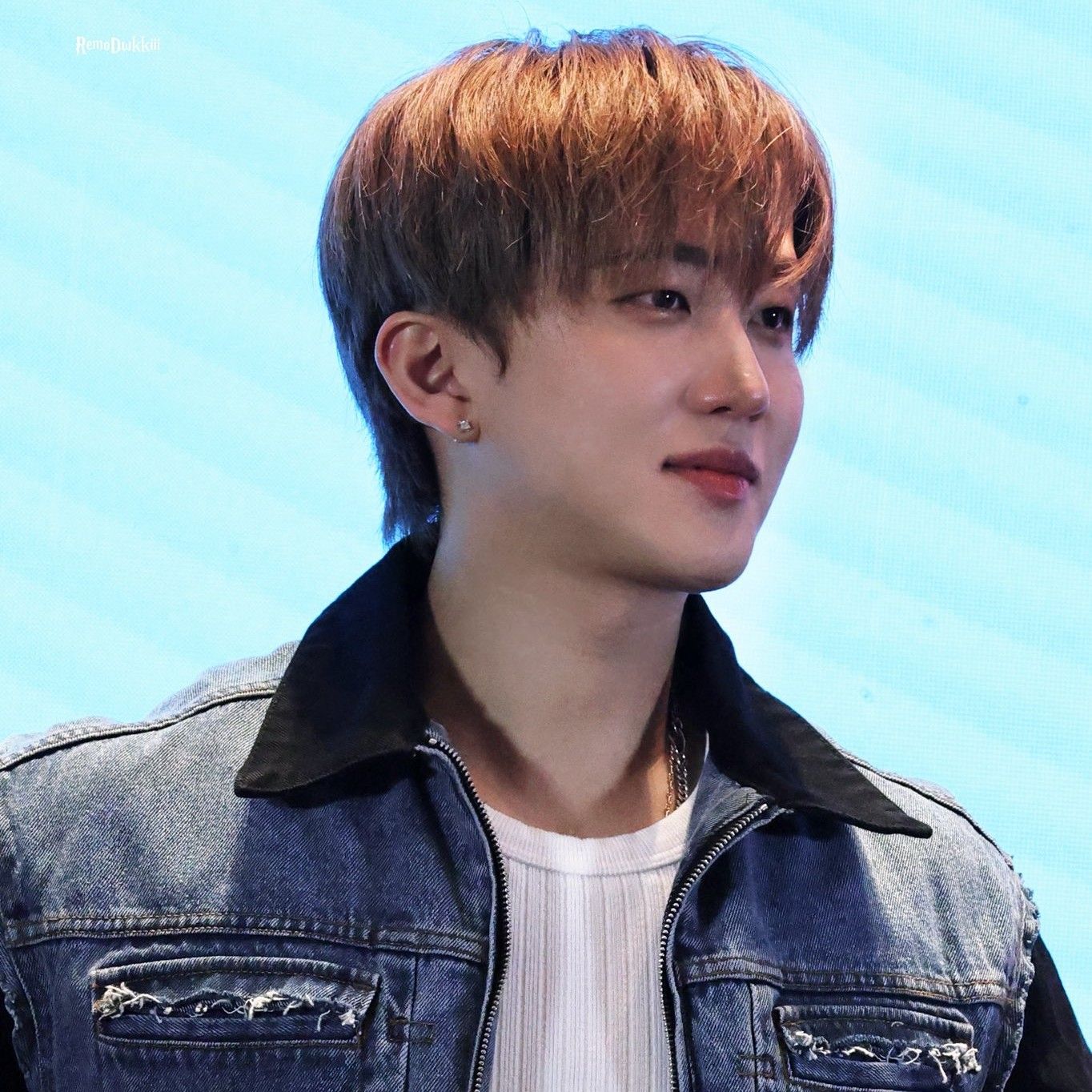 A moment captured by Changbin (Stray Kids)'s fan