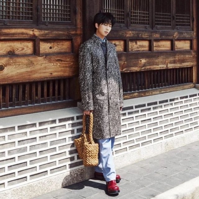 A moment captured by RM (BTS)'s fan