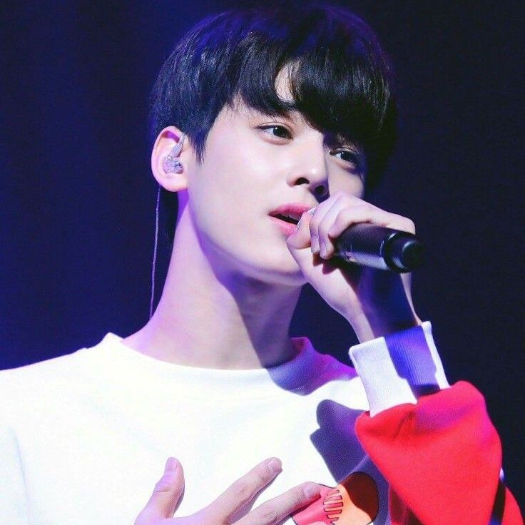 A moment captured by Eunwoo (ASTRO)'s fan