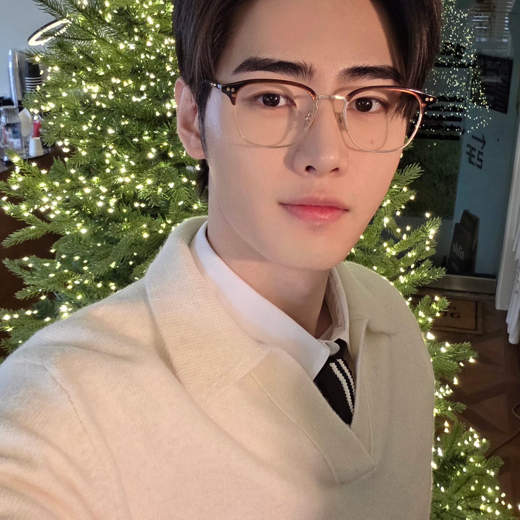 Recent activity shot of Sunghoon (ENHYPEN)