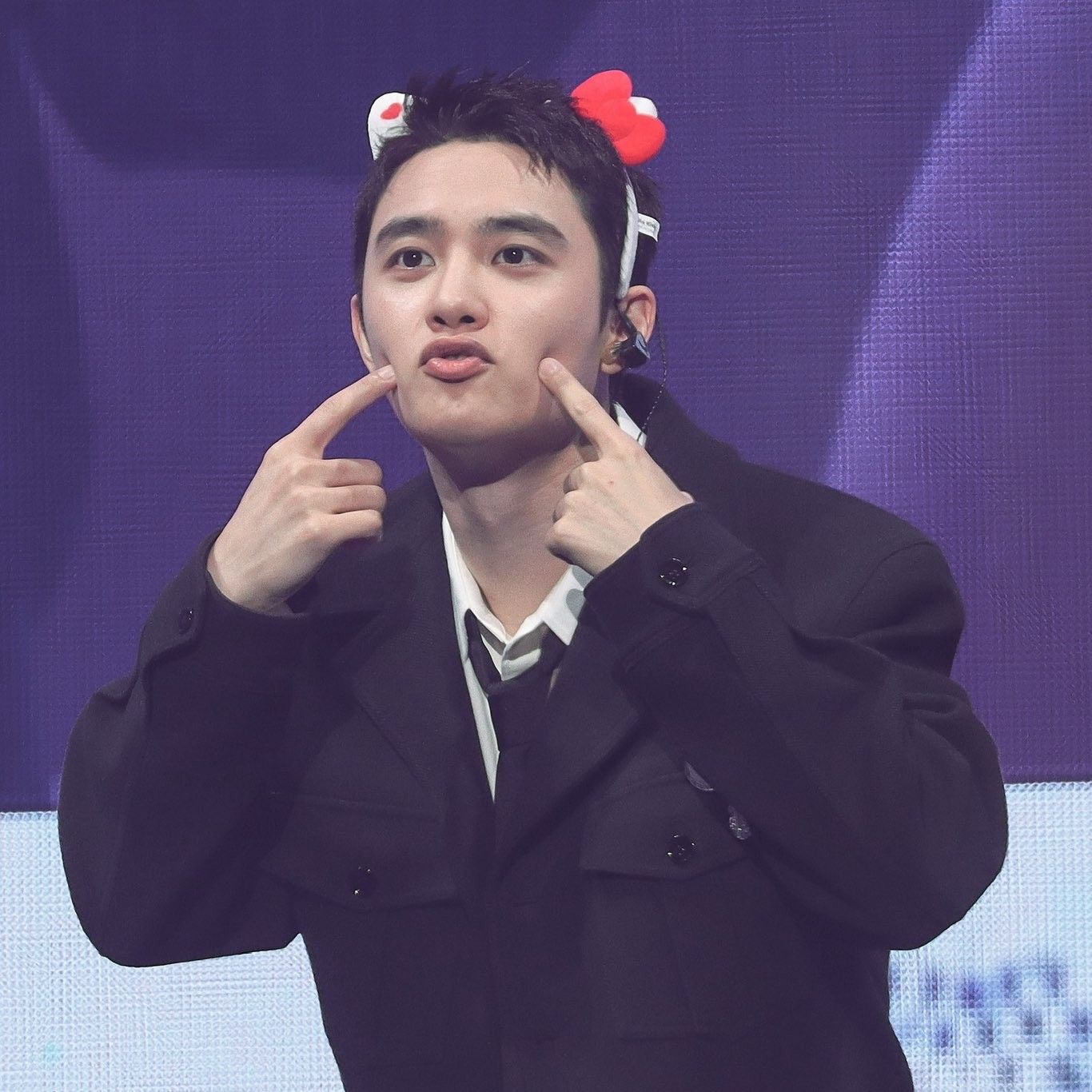 Momen yang diabadikan oleh penggemar D.O. (EXO)