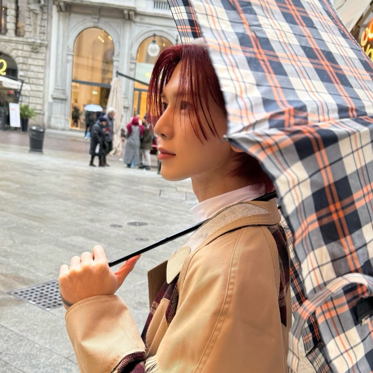 Recent activity shot of Yeosang (ATEEZ)