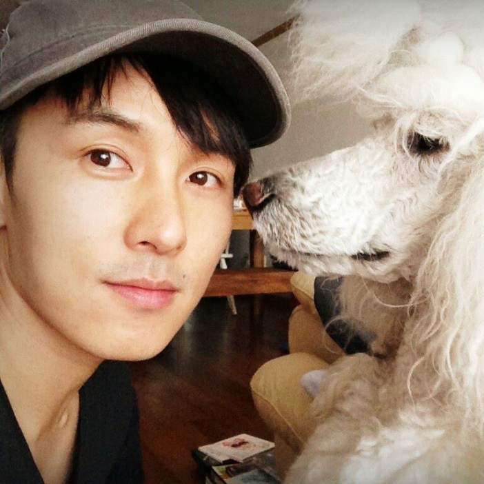 A moment captured by Kim Dongwan (SHINHWA)'s fan