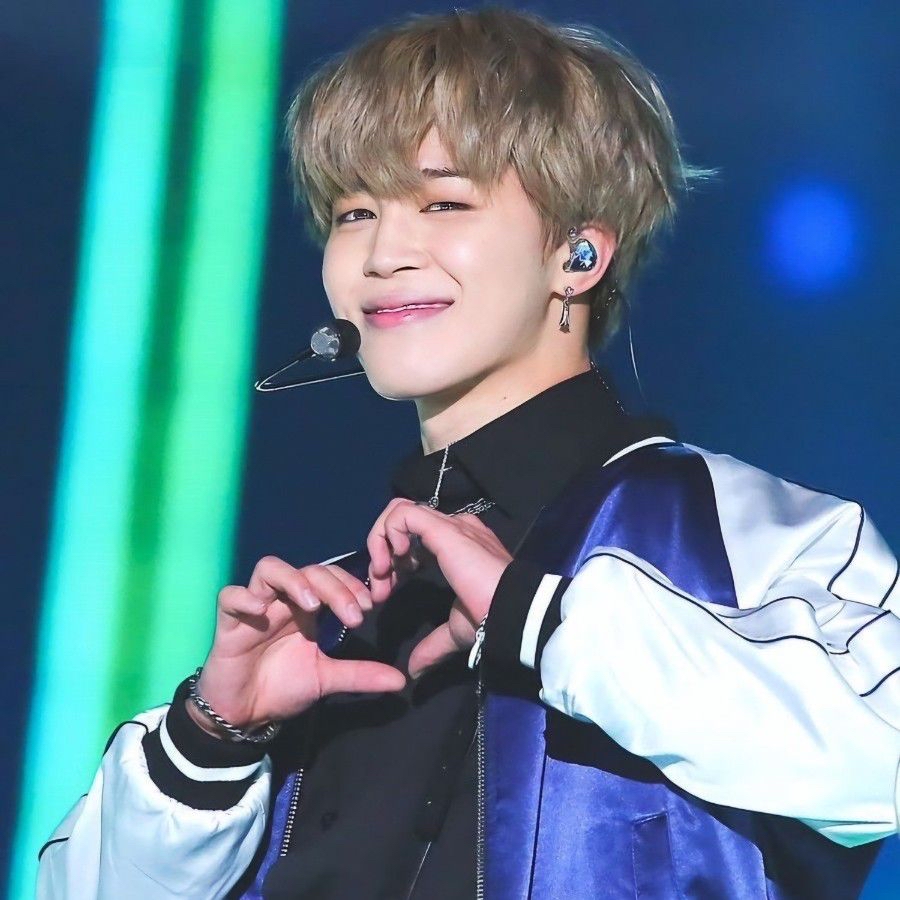 Recent activity shot of Jimin (BTS)