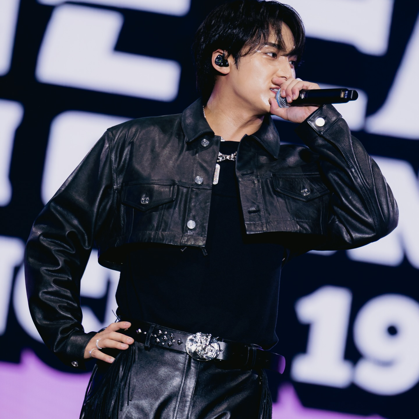 Recent activity shot of Mingyu (SEVENTEEN)