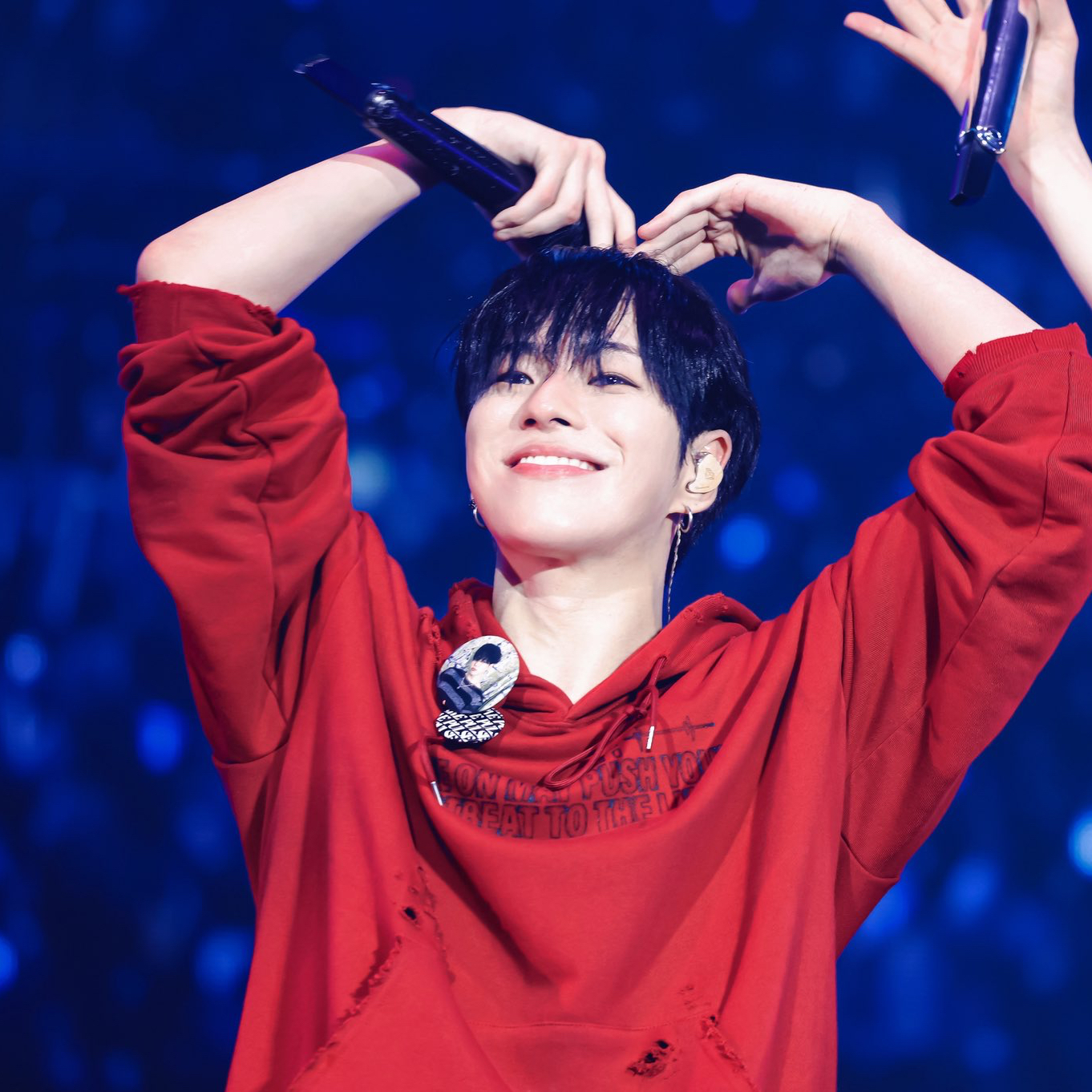 A moment captured by Yoon Jaehyuk (TREASURE)'s fan