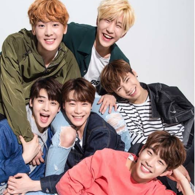 A moment captured by ASTRO's fan