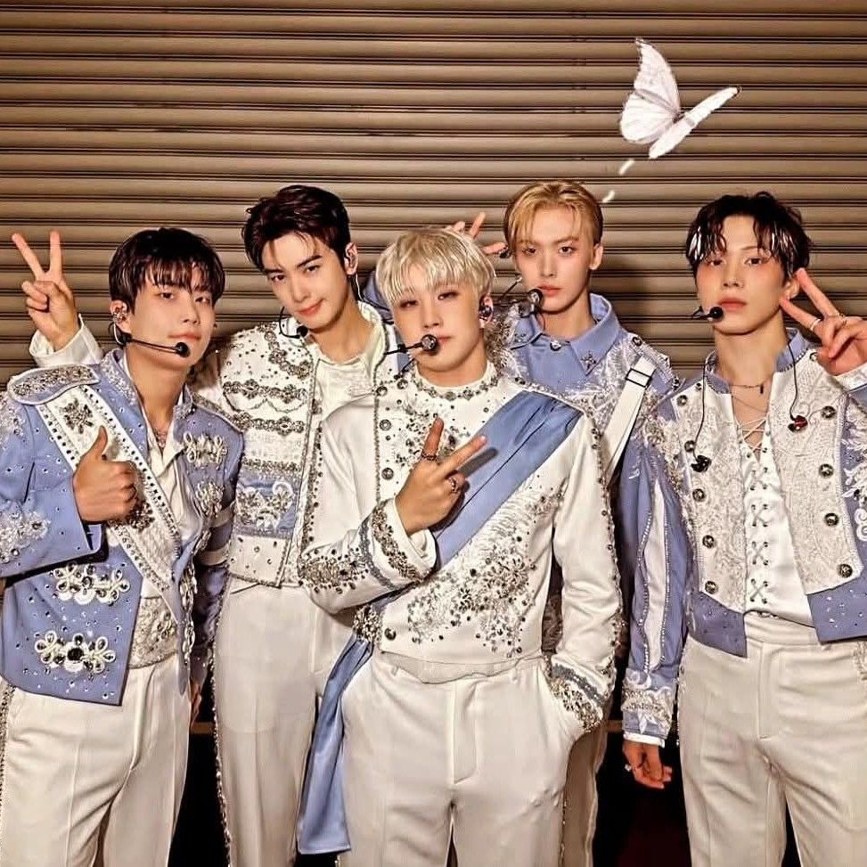 A moment captured by Moonbin (ASTRO)'s fan