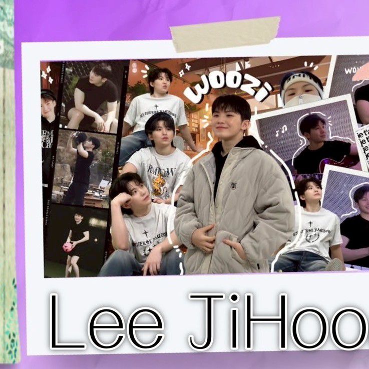 Recent activity shot of Woozi (SEVENTEEN)