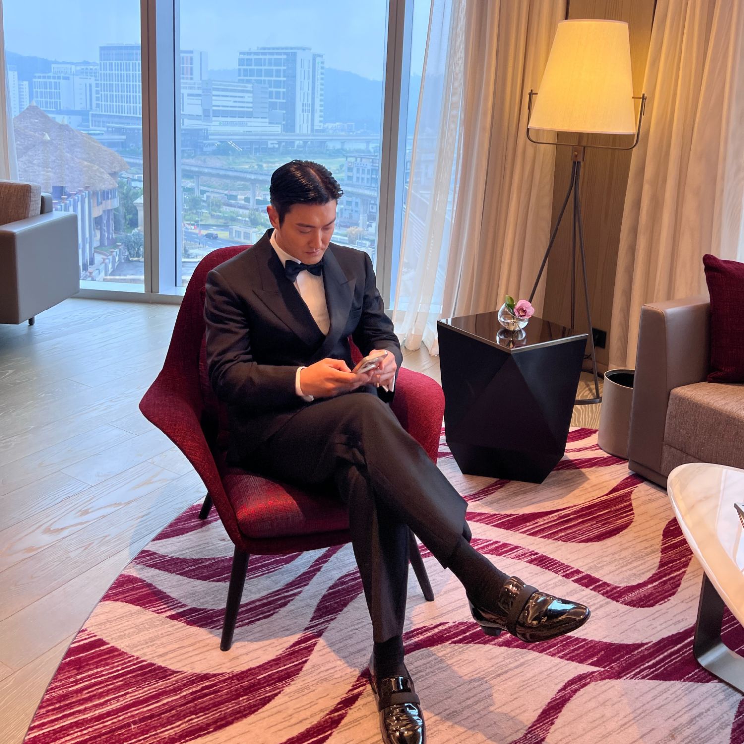 Recent activity shot of Siwon (Super Junior)