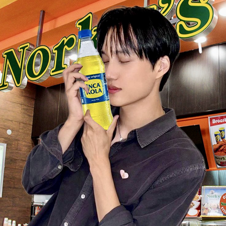 Recent activity shot of Kai (EXO)