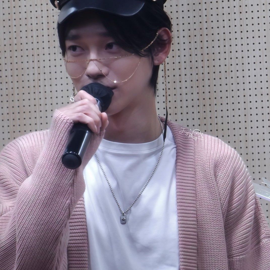 Recent activity shot of Chen (EXO)