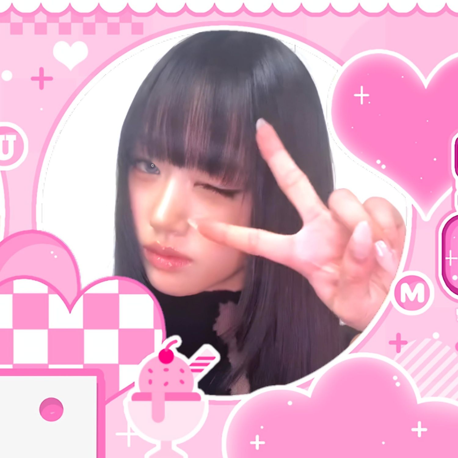 Recent activity shot of Sooin (MEOVV)