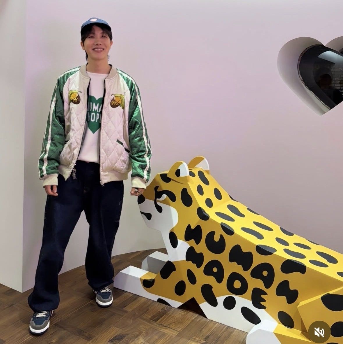 A moment captured by j-hope (BTS)'s fan