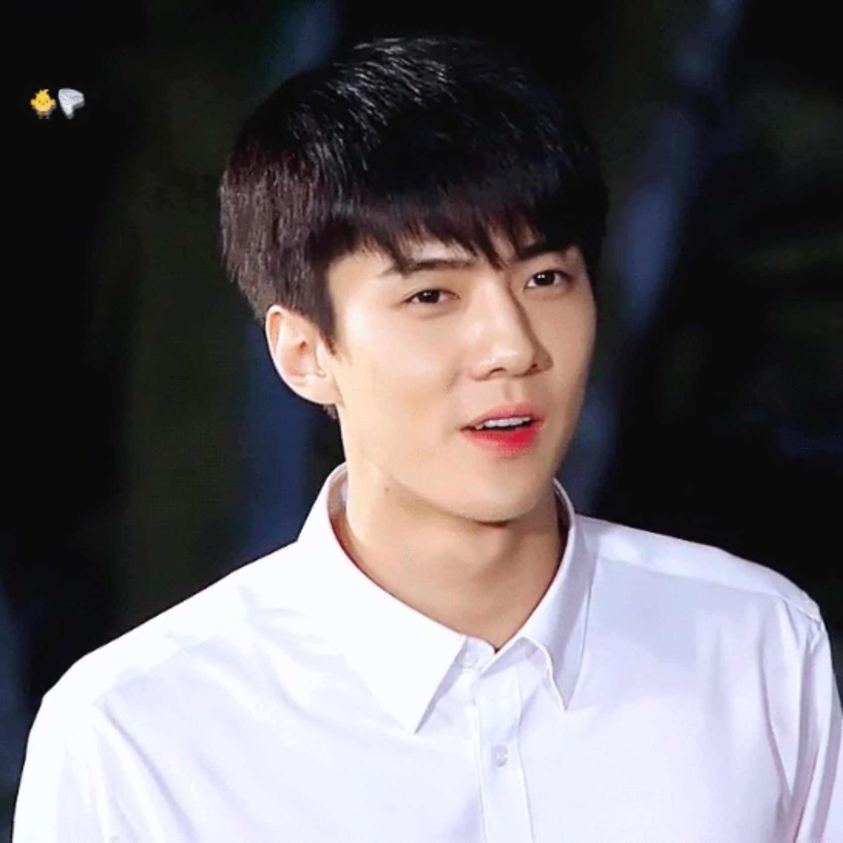 Behind-the-scenes cut of Sehun (EXO)