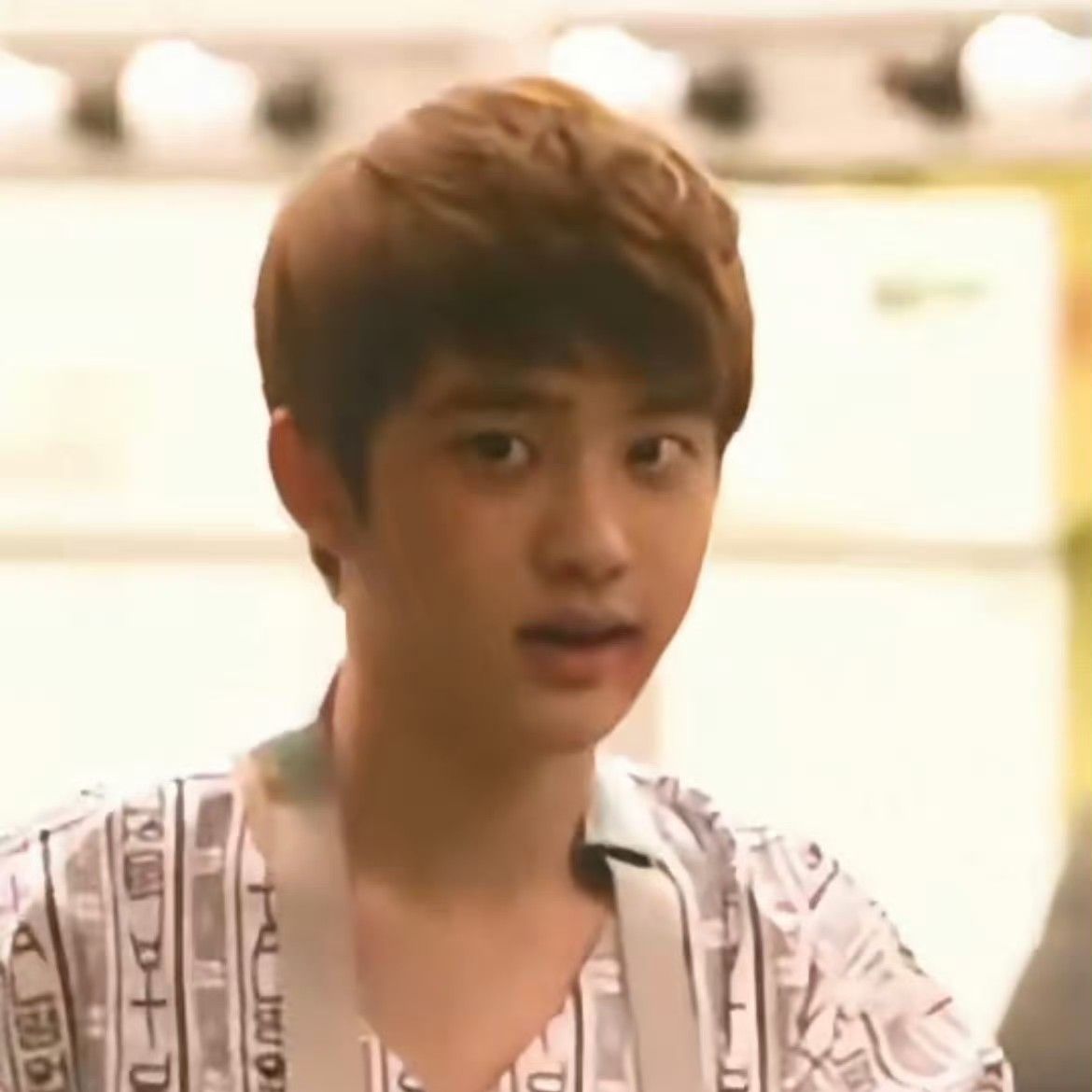Recent activity shot of D.O. (EXO)