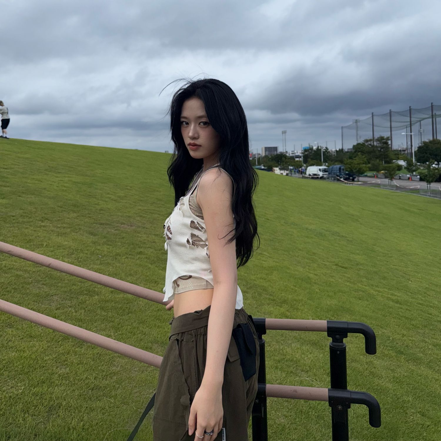 Behind-the-scenes cut of An Yujin (IVE)