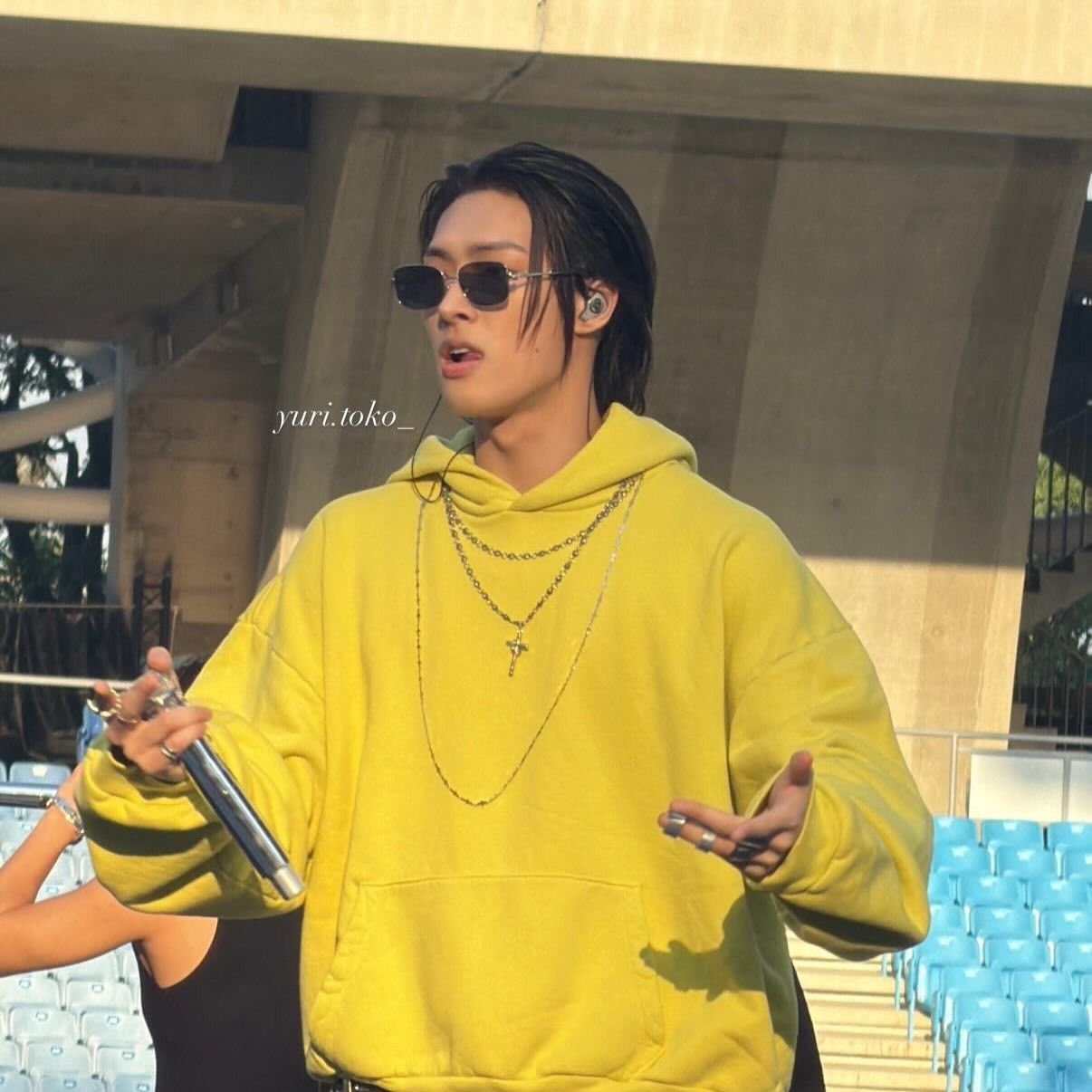 旼琦 (ATEEZ)粉絲拍下的瞬間