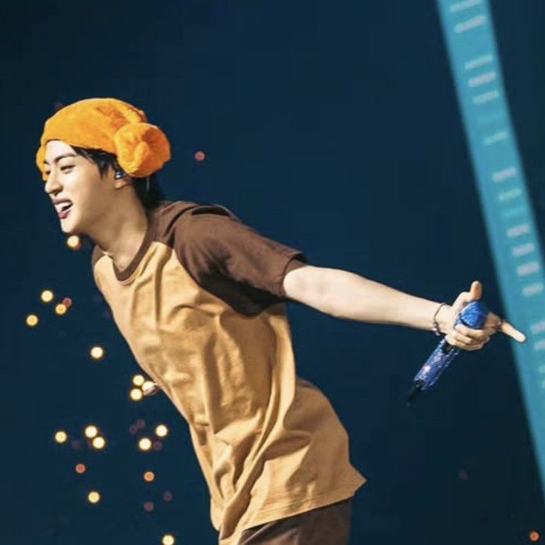A moment captured by Jin (BTS)'s fan