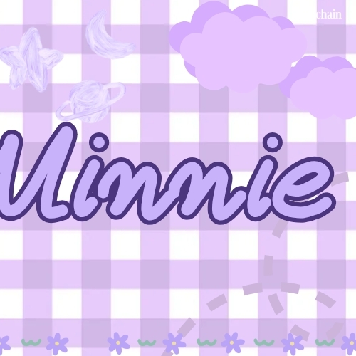 ミンニ (i-dle)の舞台裏ショット