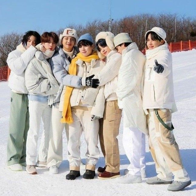 A moment captured by BTS's fan