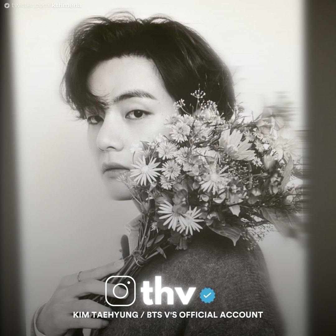 A moment captured by V (BTS)'s fan
