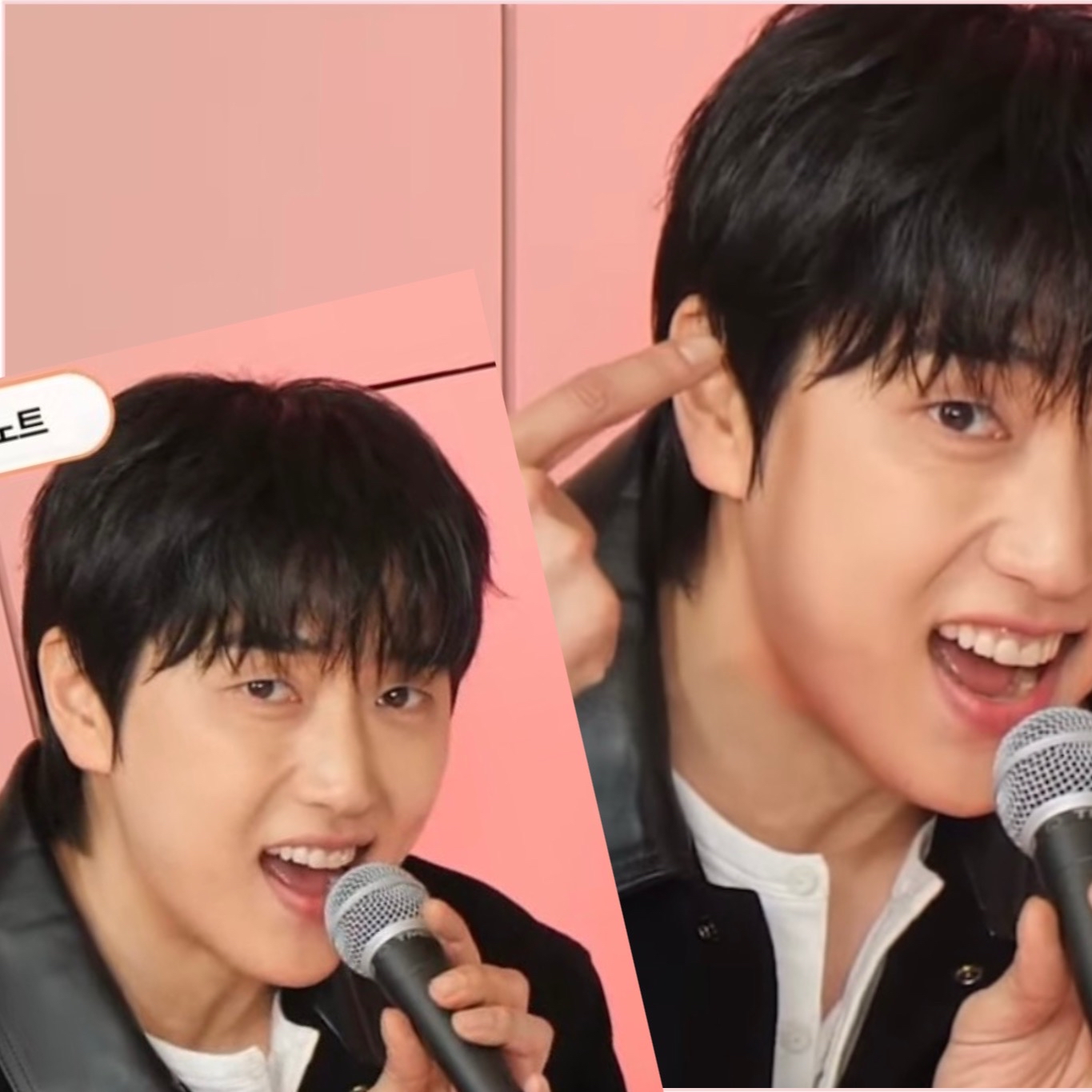 A moment captured by Sandeul (B1A4)'s fan