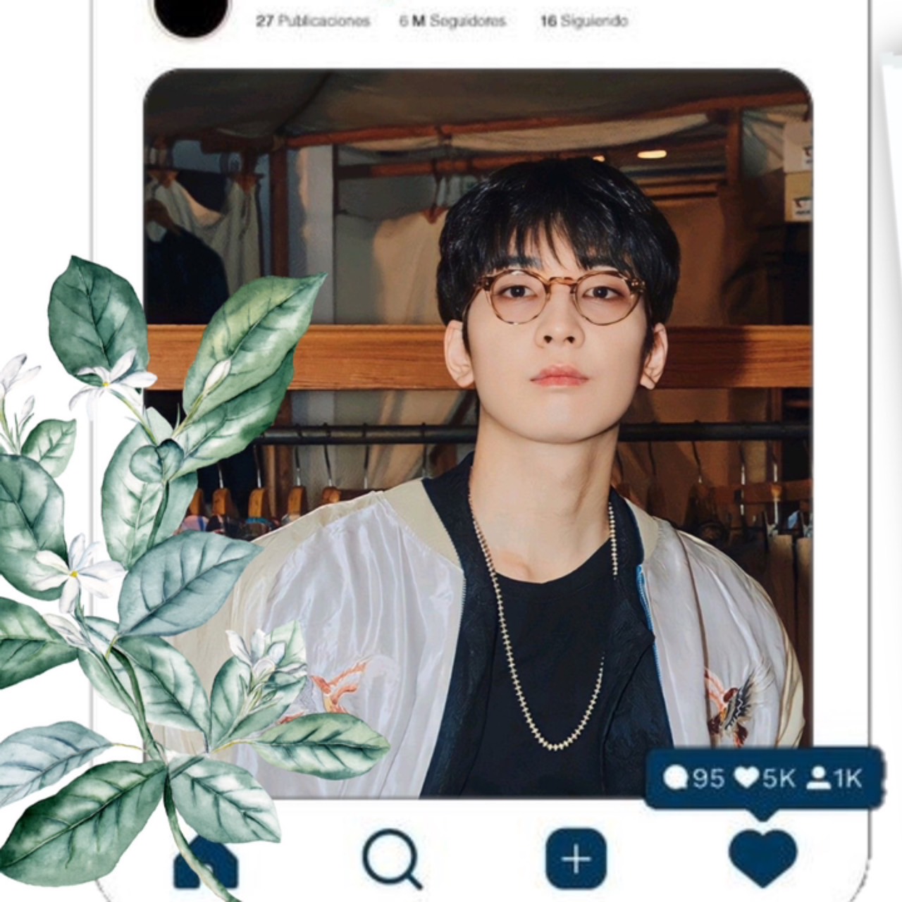 Recent activity shot of Wonwoo (SEVENTEEN)