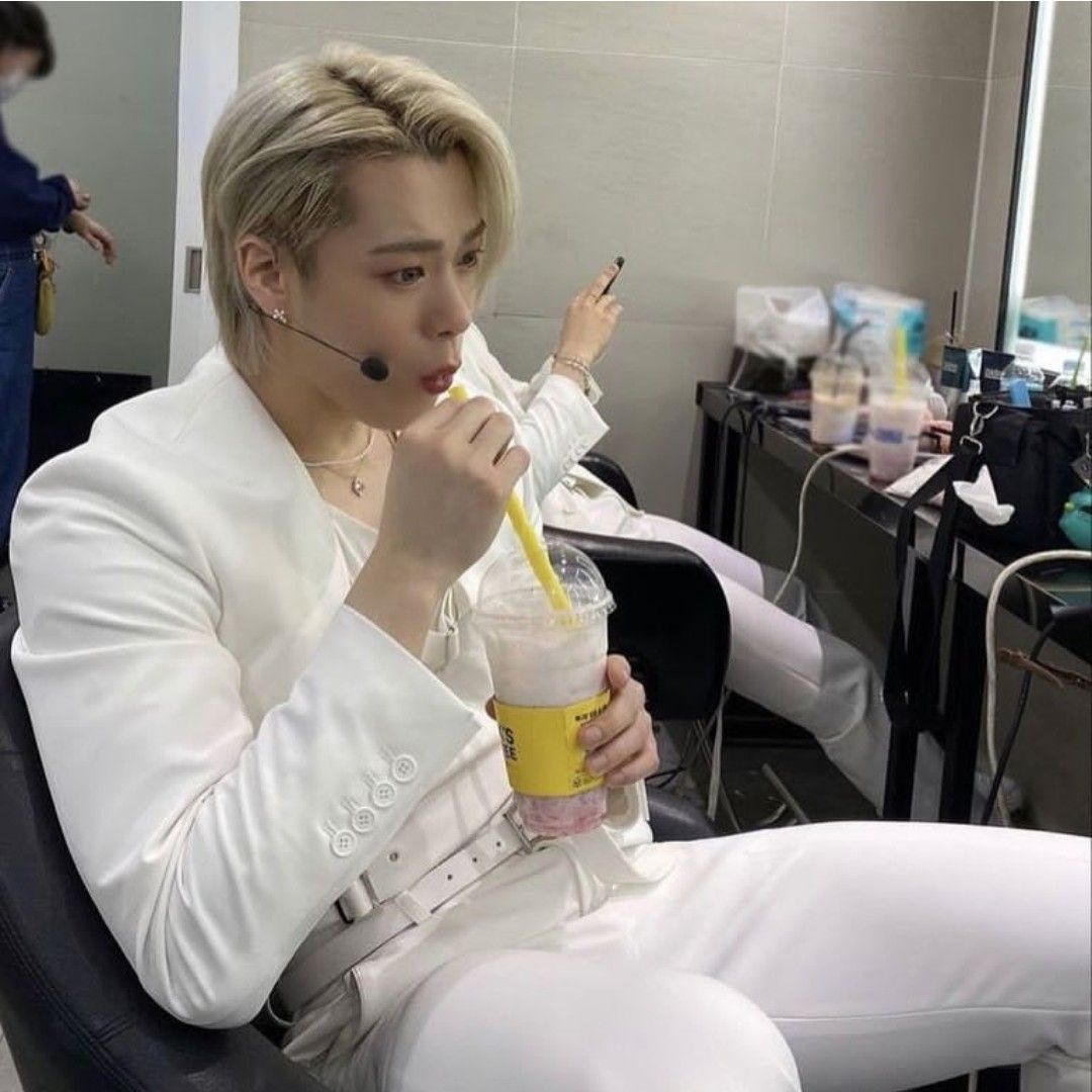 Recent activity shot of Moonbin (ASTRO)