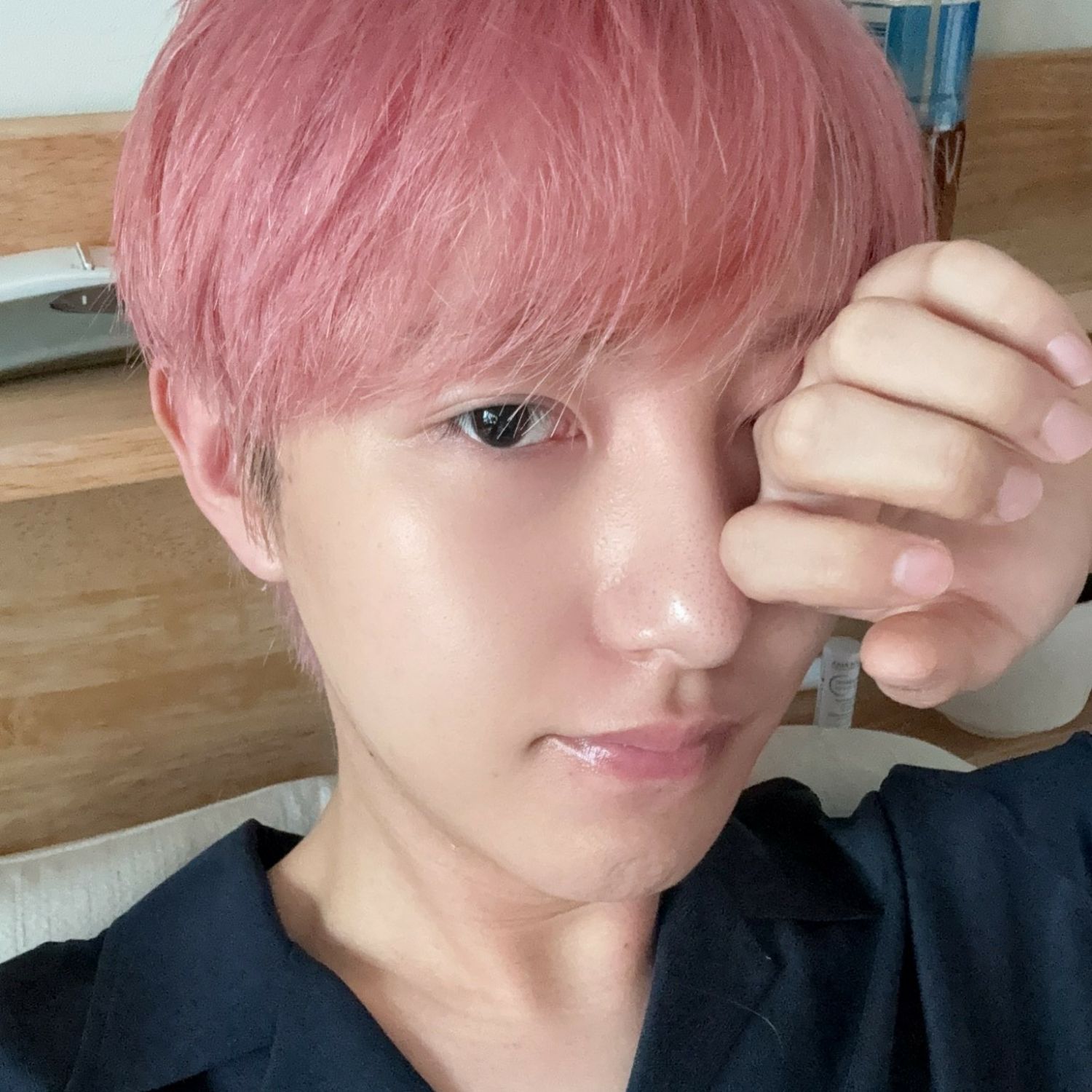 A moment captured by Renjun (NCT DREAM)'s fan