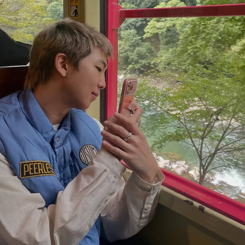 Recent activity shot of RM (BTS)