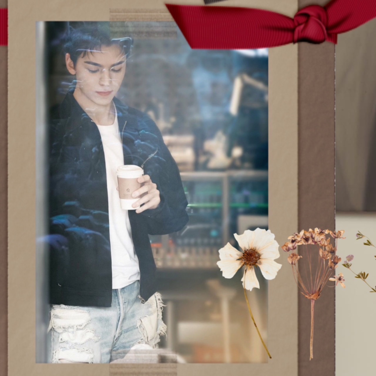 Recent activity shot of Vernon (SEVENTEEN)