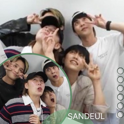 Behind-the-scenes cut of Sandeul (B1A4)