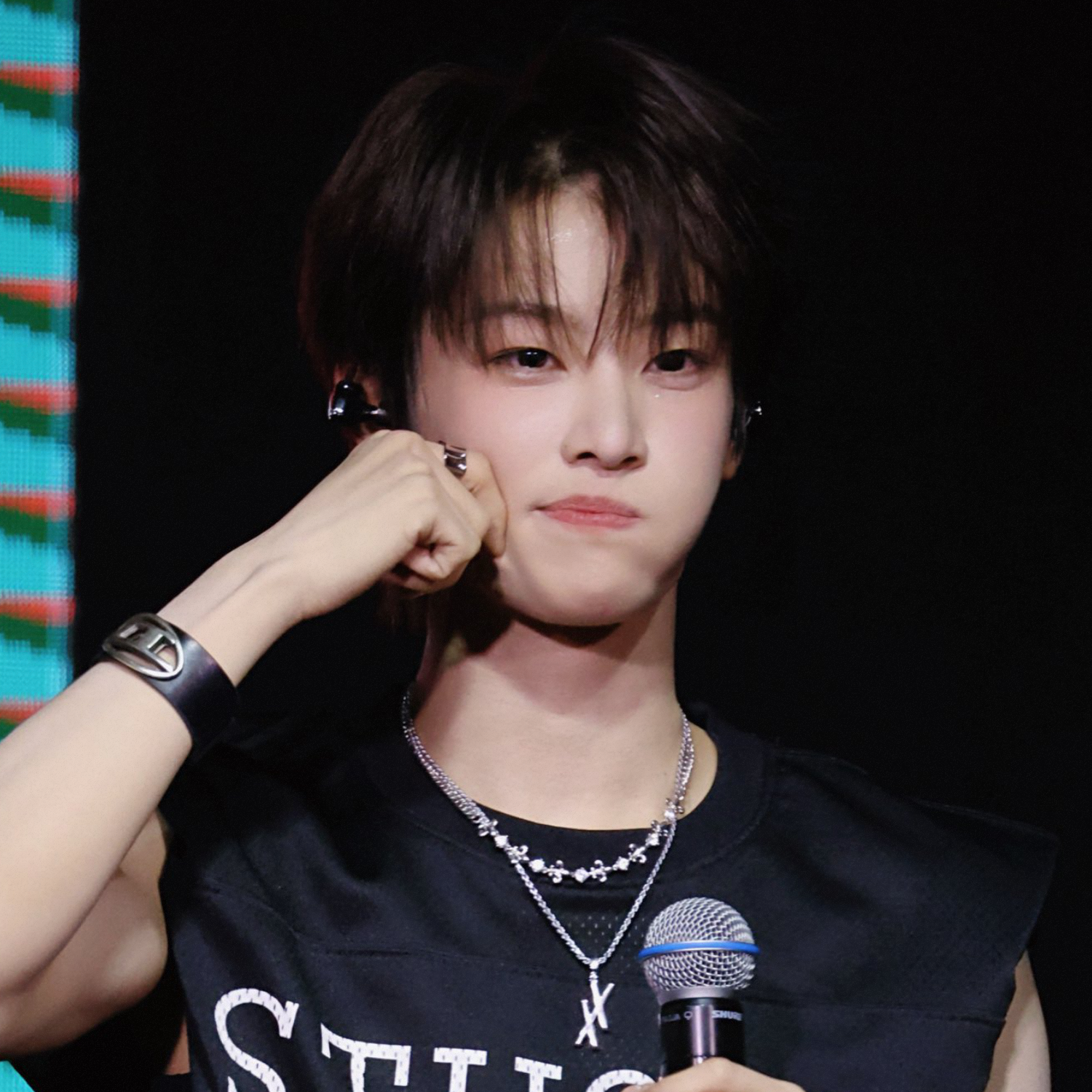 A moment captured by Chen Kaiwen's fan