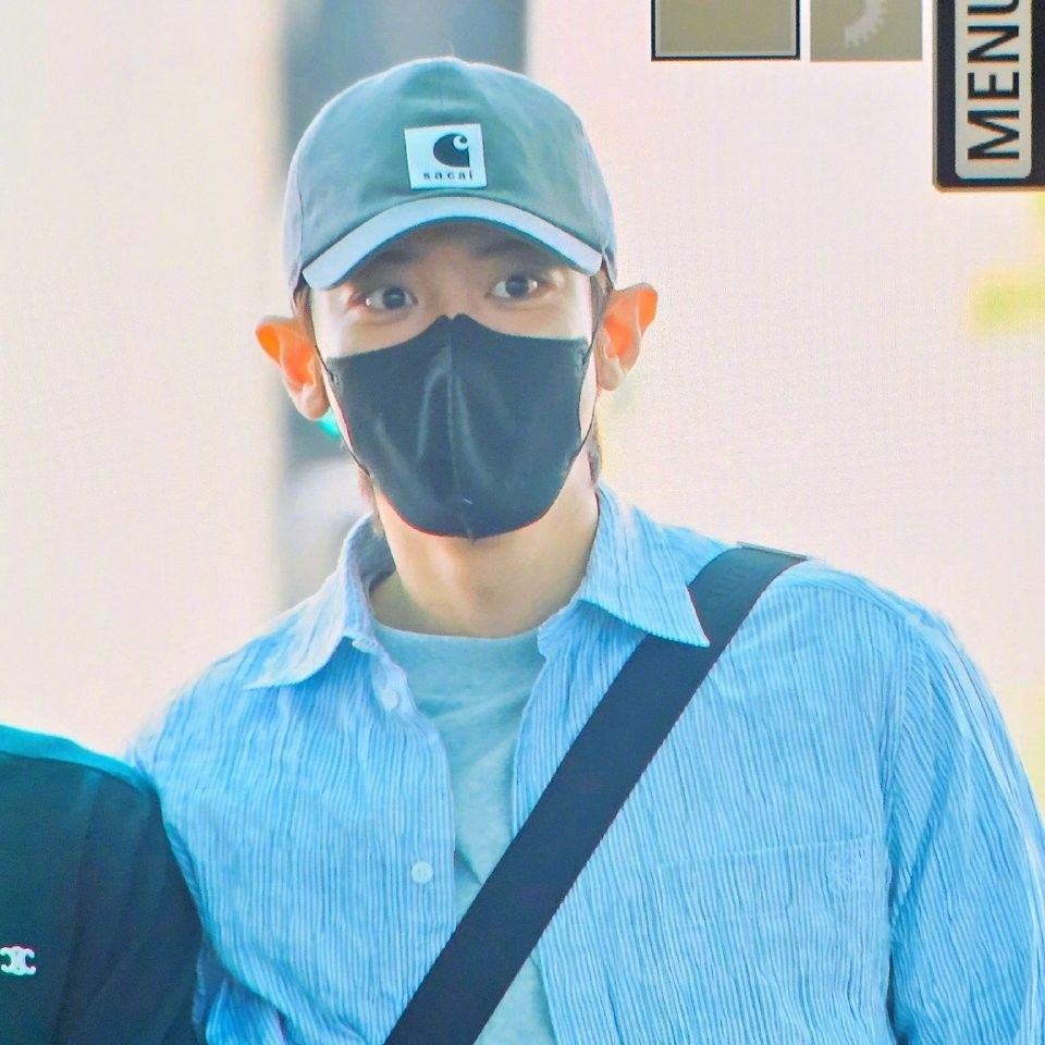 Behind-the-scenes cut of Chanyeol (EXO)