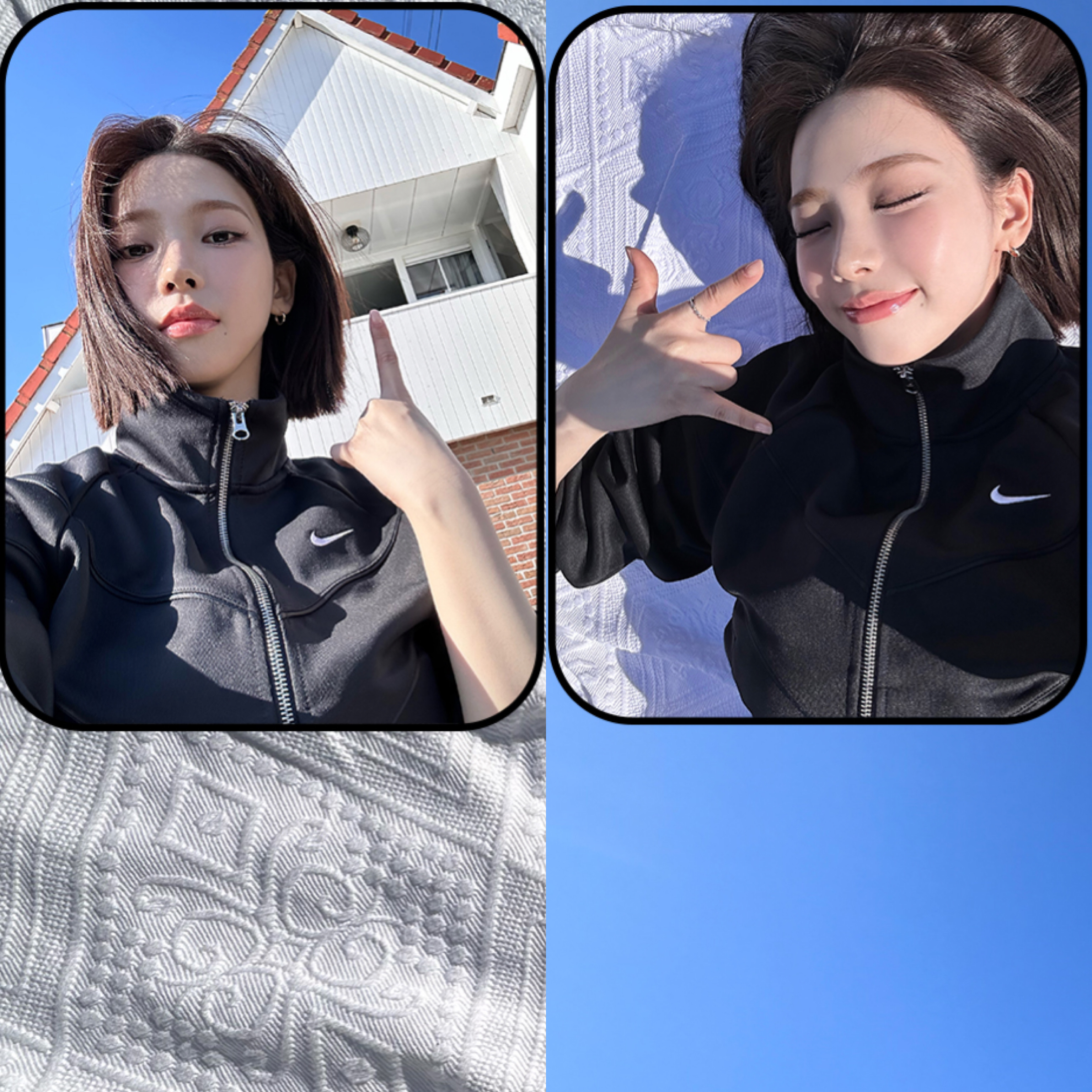 Recent activity shot of Karina (aespa)