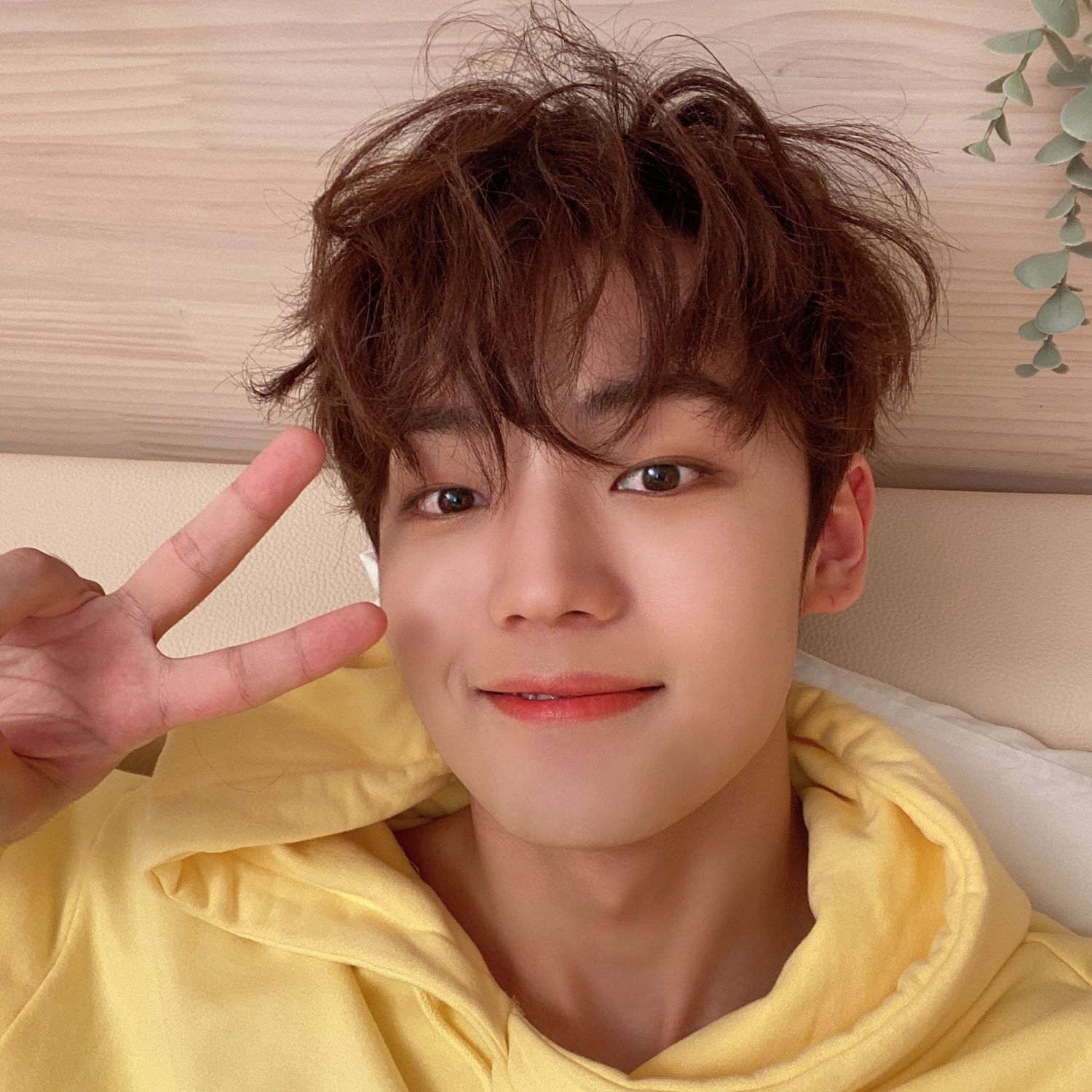 A moment captured by Chan (A.C.E)'s fan