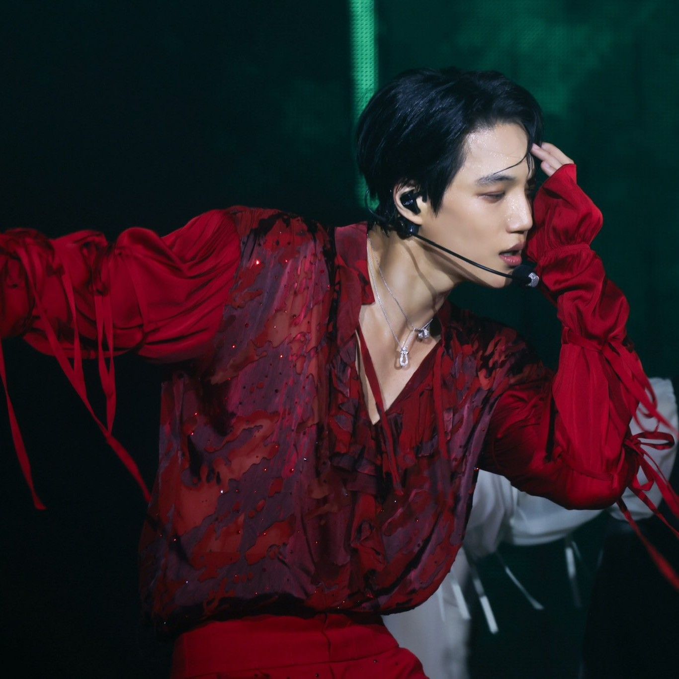 Recent activity shot of Kai (EXO)