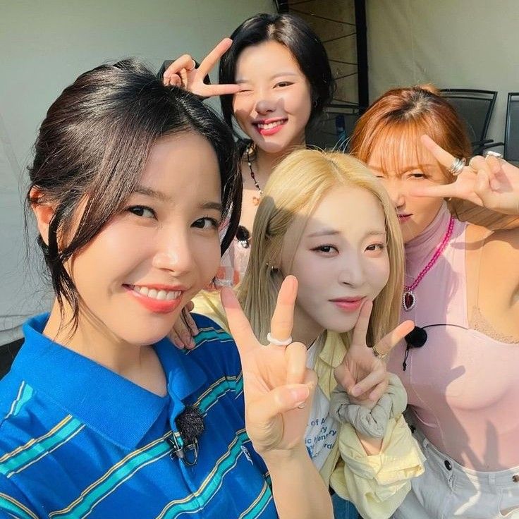 A moment captured by MAMAMOO's fan