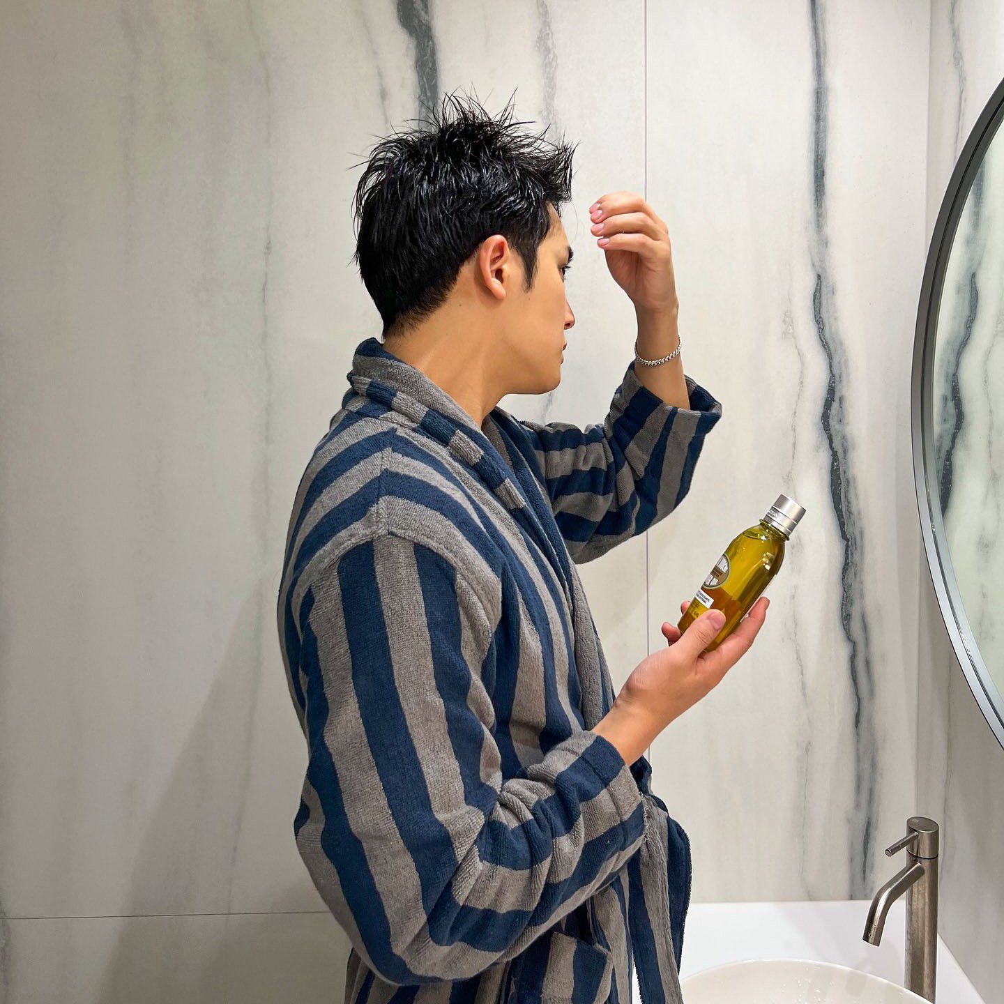 Recent activity shot of Mingyu (SEVENTEEN)