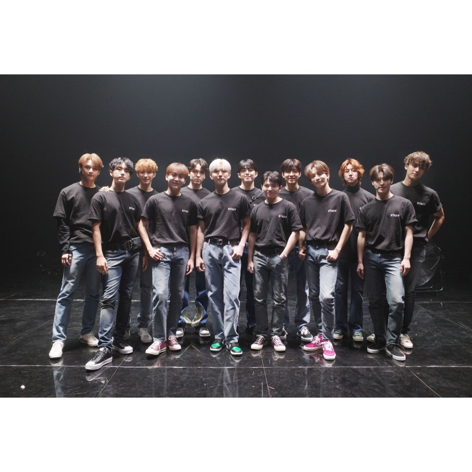 A moment captured by SEVENTEEN's fan