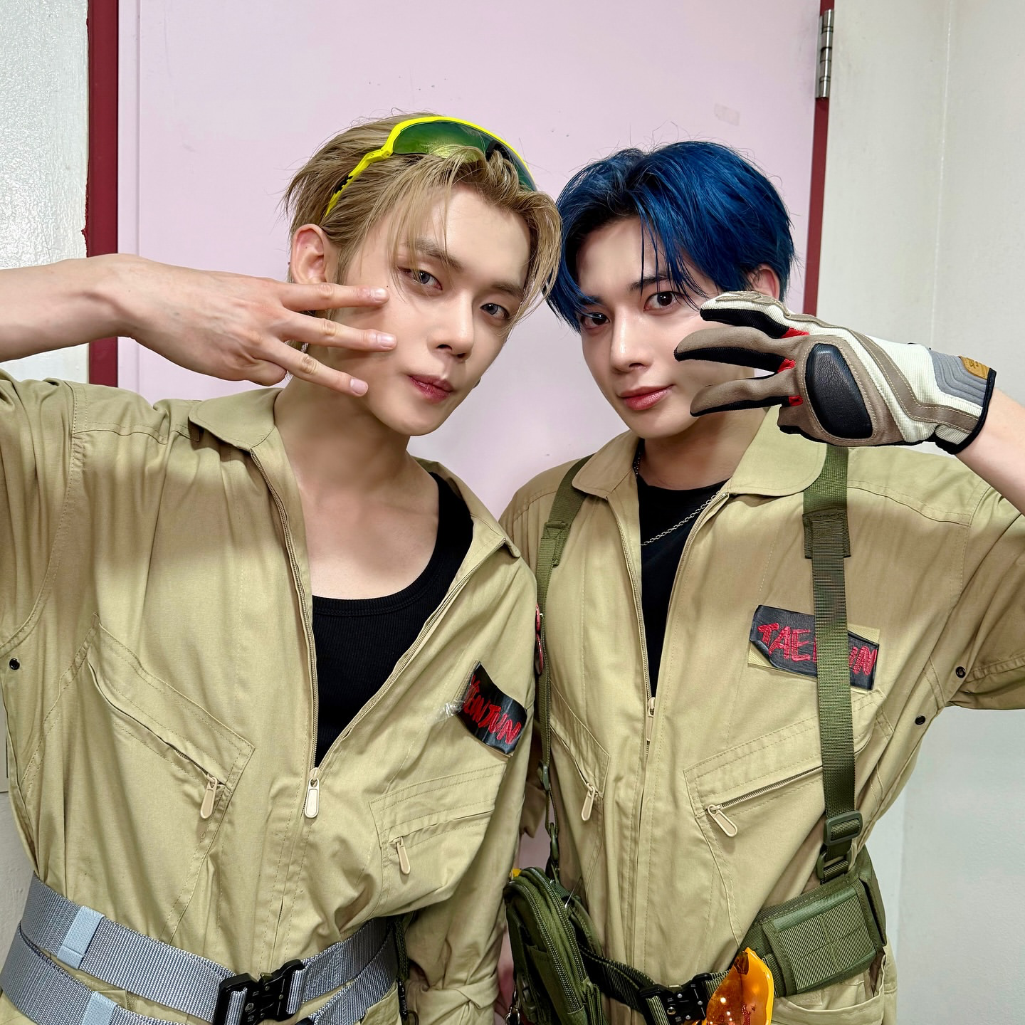 A moment captured by Yeonjun (TOMORROW X TOGETHER)'s fan