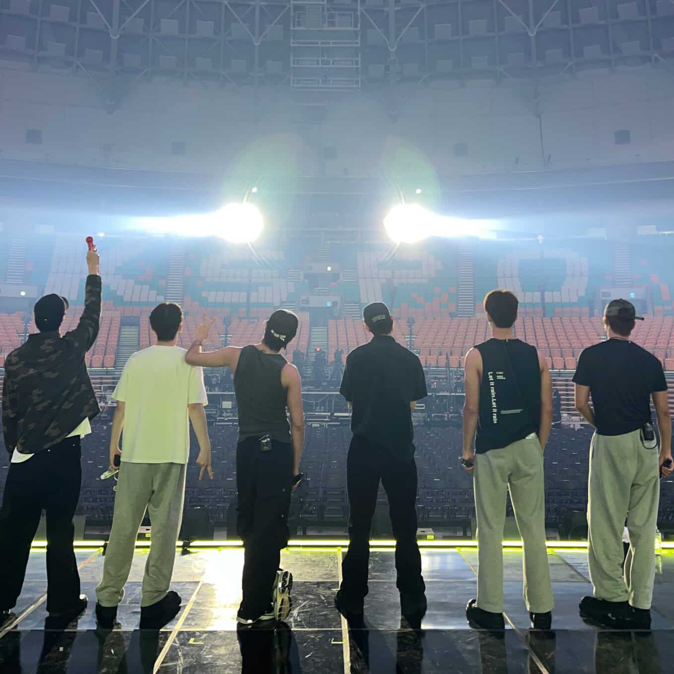 A moment captured by I.M (MONSTA X)'s fan