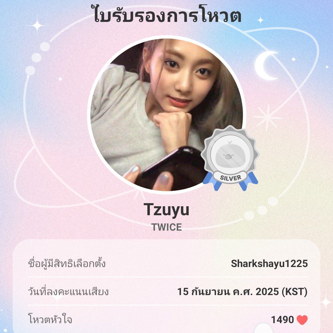 Recent activity shot of Tzuyu (TWICE)