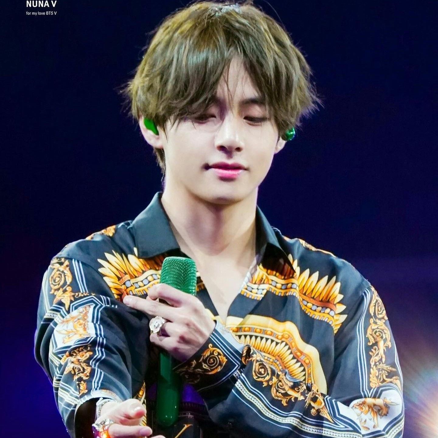 Momen yang diabadikan oleh penggemar V (BTS)