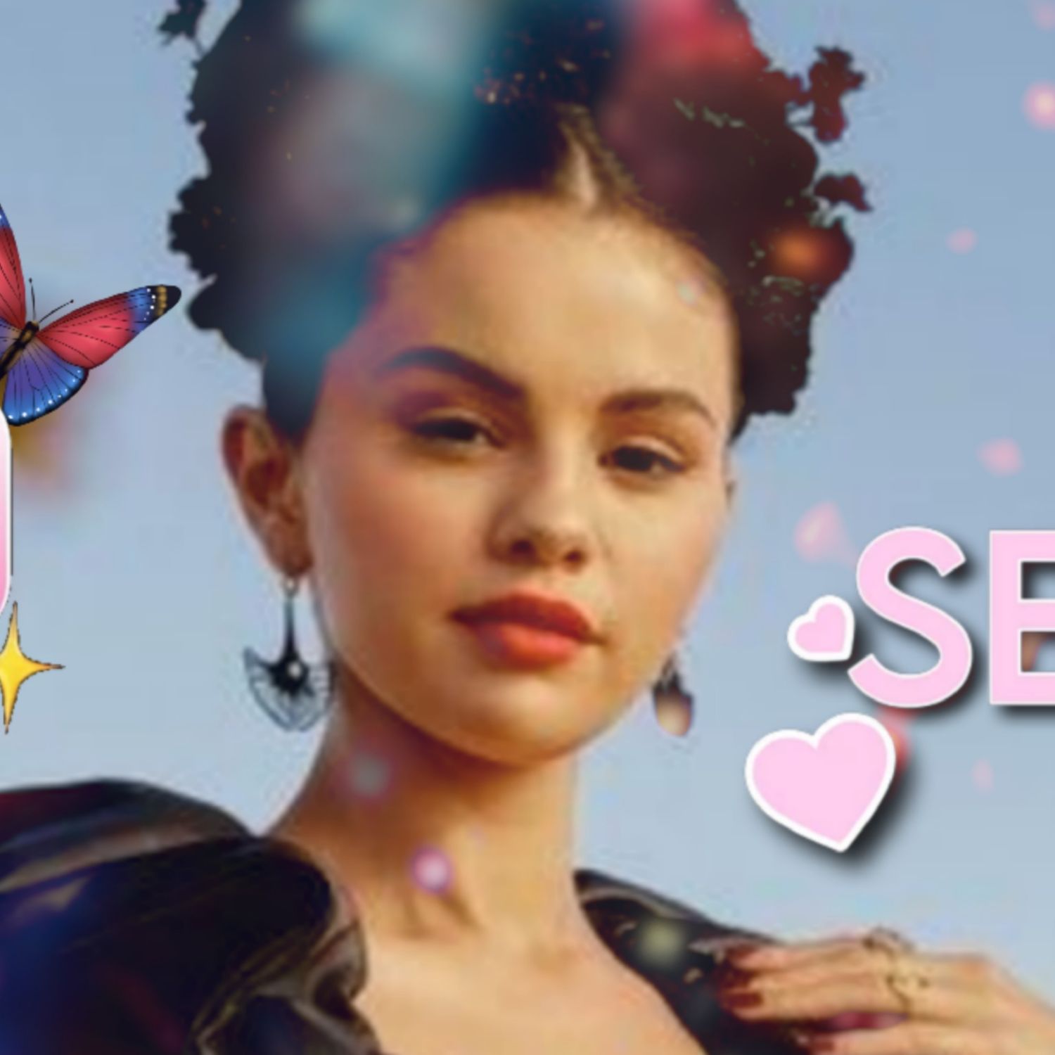 A moment captured by Selena Gomez's fan