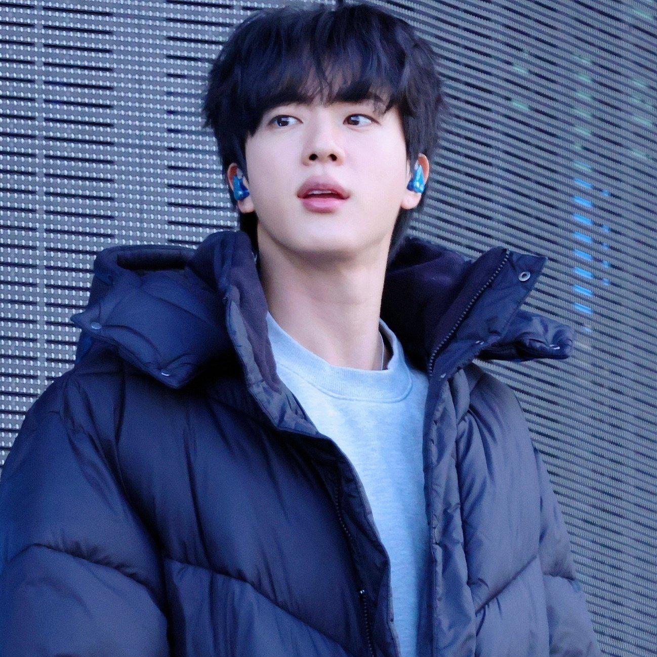 A moment captured by Jin (BTS)'s fan