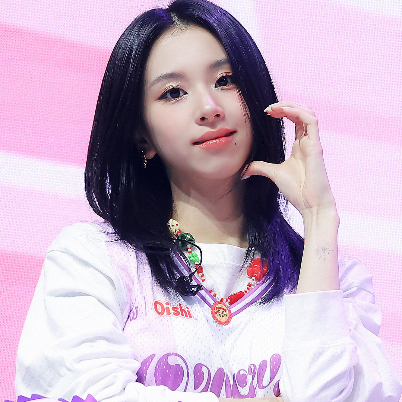 A moment captured by Chaeyoung (TWICE)'s fan