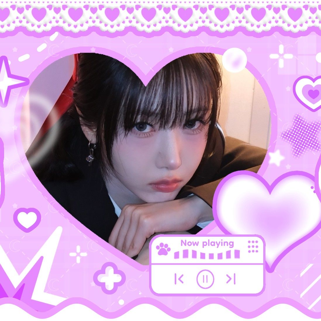 A moment captured by SinB (GFRIEND, VIVIZ)'s fan